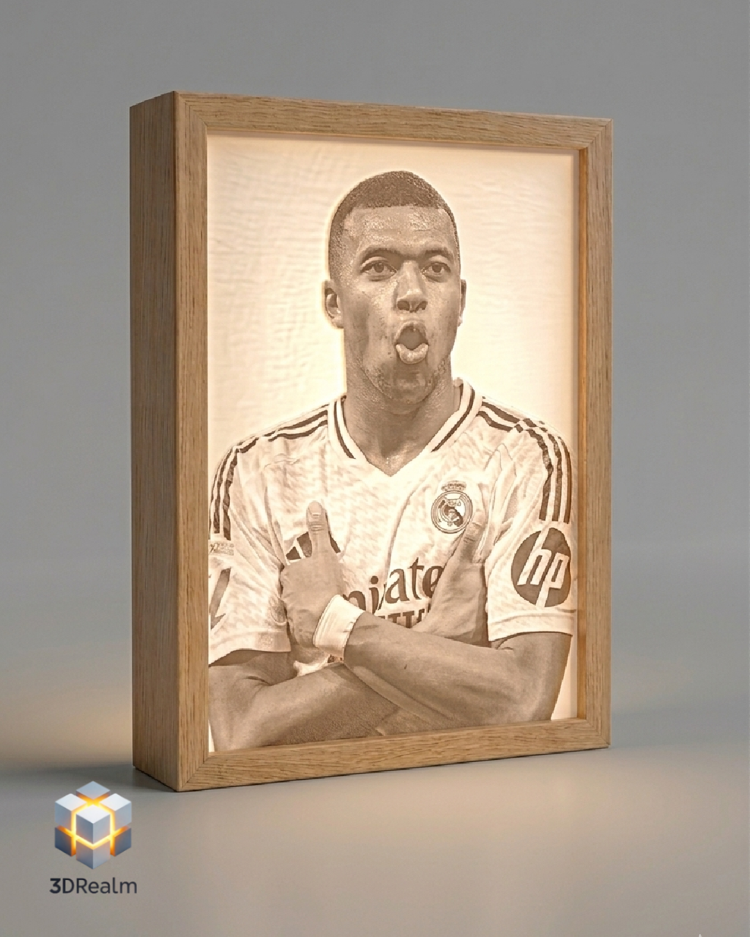 Kylian Mbappé GlowFrame