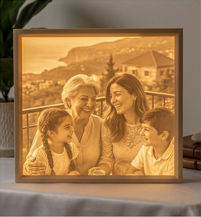 Memory lithophane