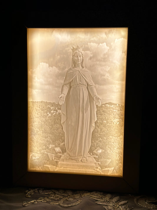 Virgin Mary GlowFrame