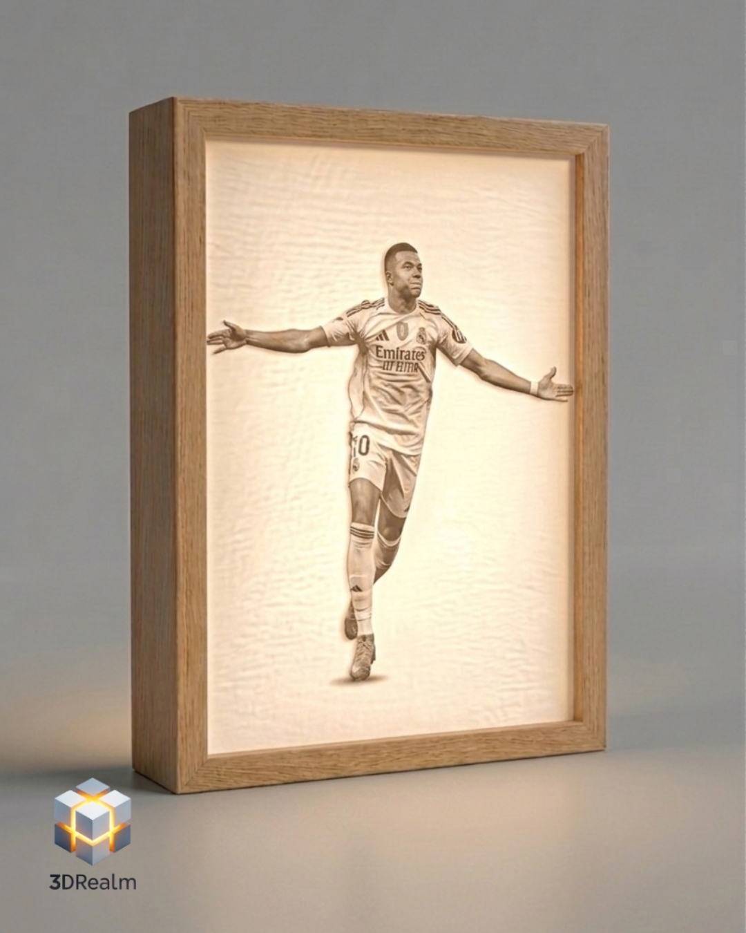 Kylian Mbappé GlowFrame