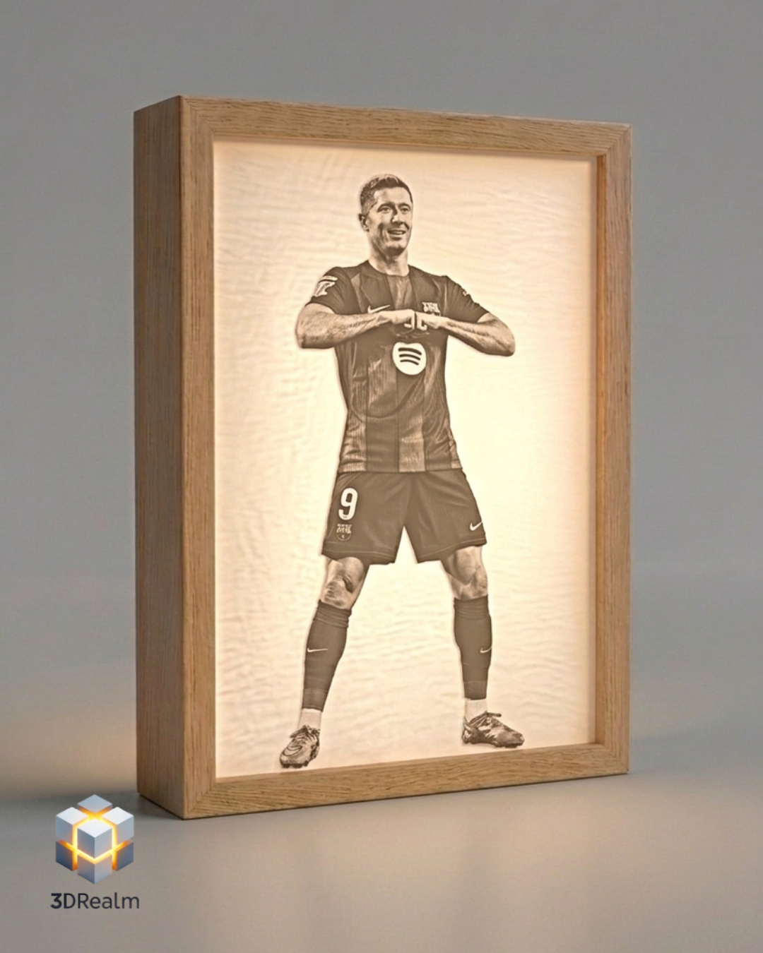 Robert Lewandowski GlowFrame