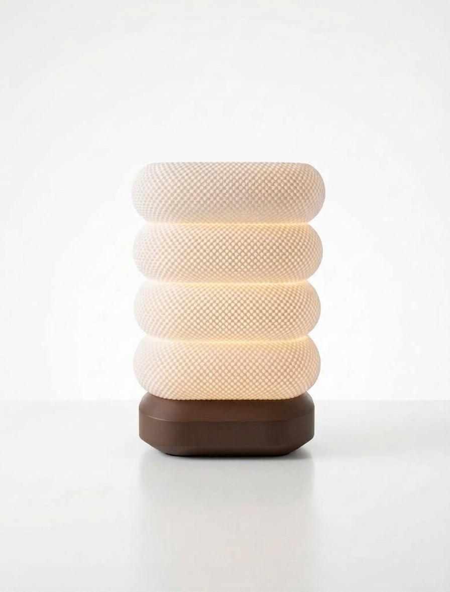Luméa Arch table lamp, Brown base