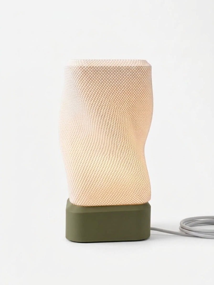 Luméa Flow table lamp, Olive Green base