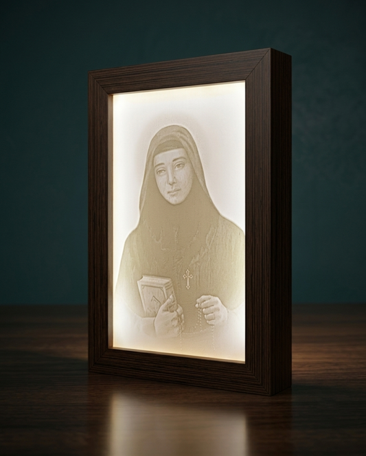 Saint Rafqa GlowFrame