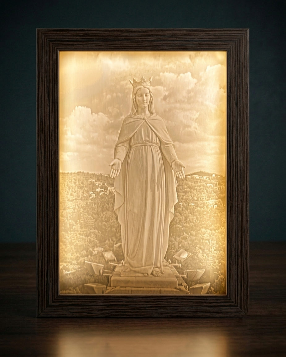 Virgin Mary GlowFrame