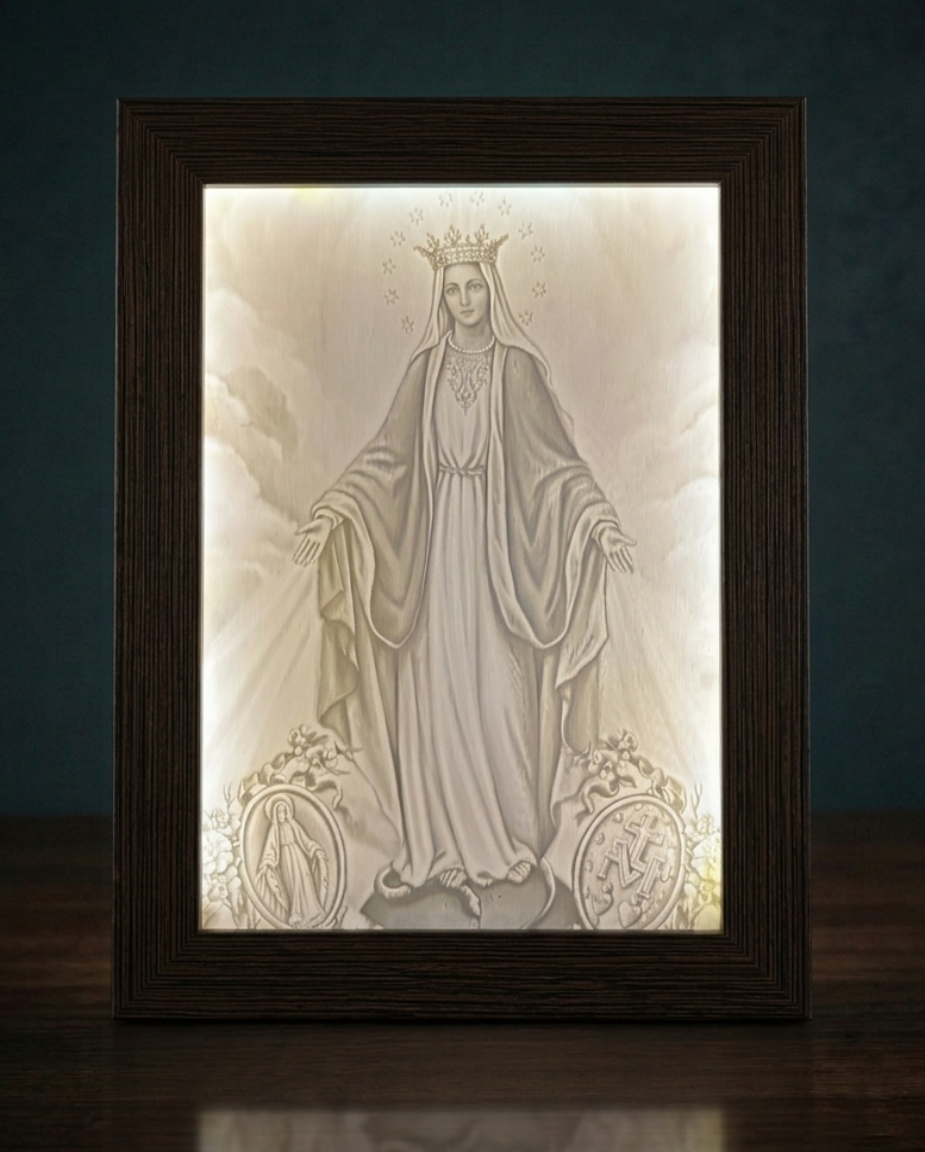 Virgin Mary GlowFrame - Special Edition ✨
